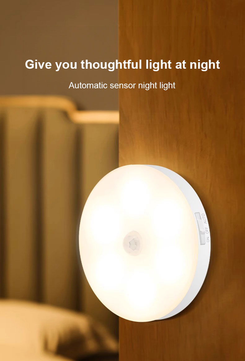 Human body sensor night light_Features
