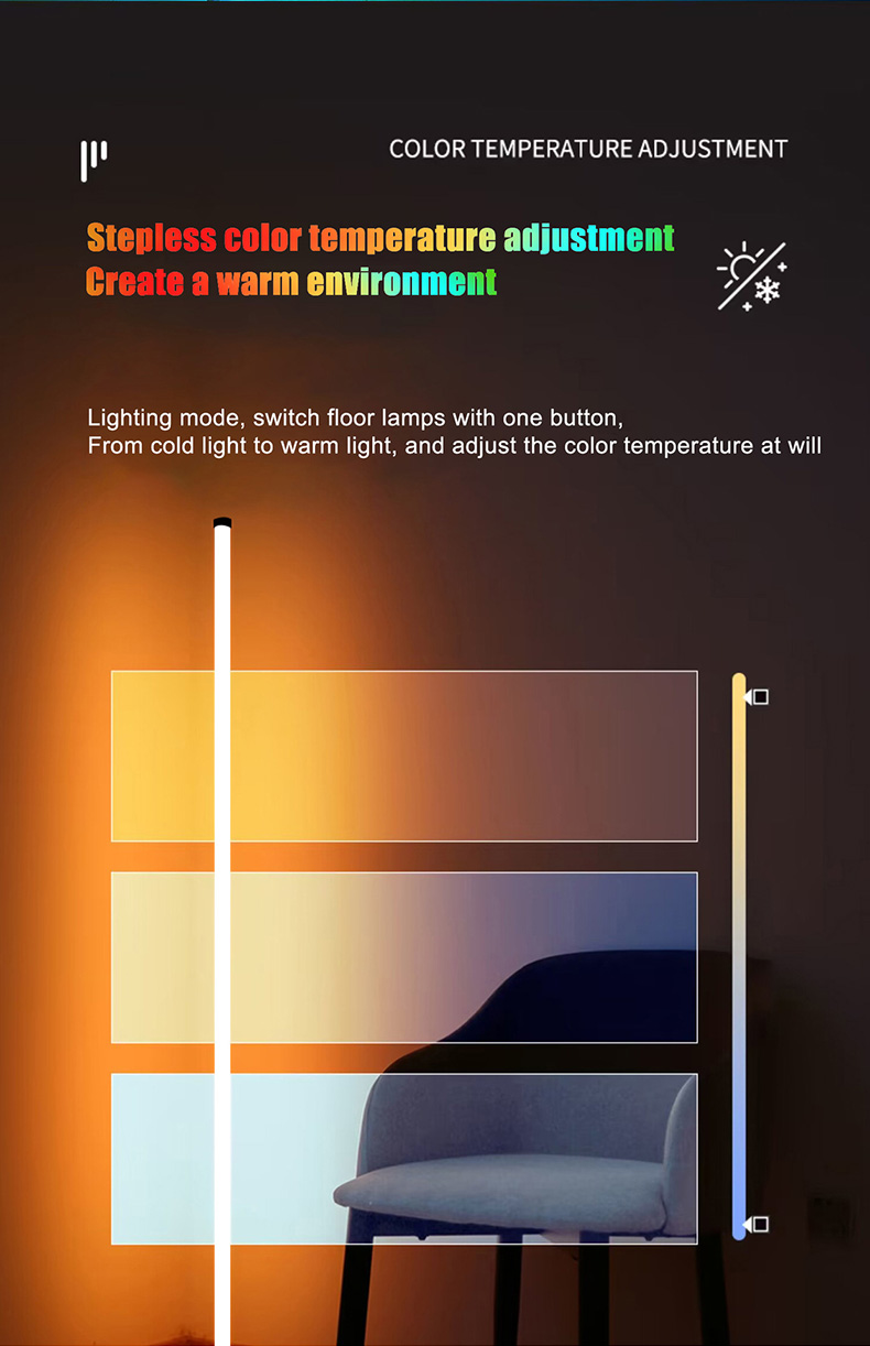 Floor-standing ambient light_Features