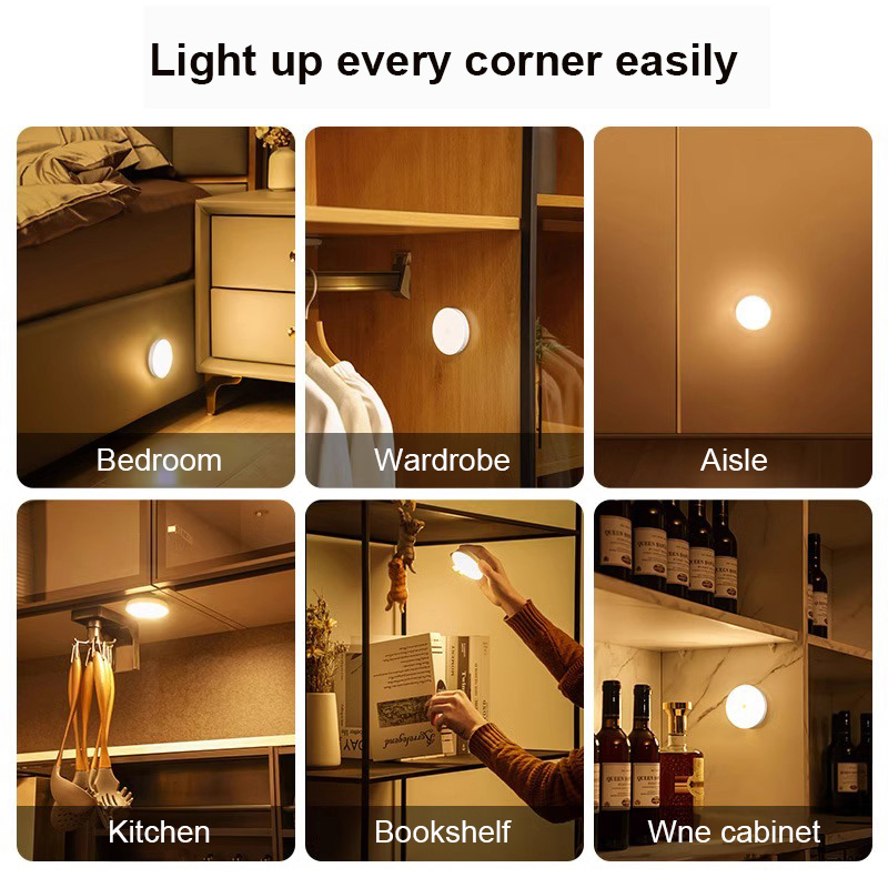 Human body sensor night light