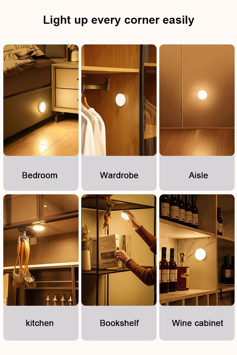Human body sensor night light_Features