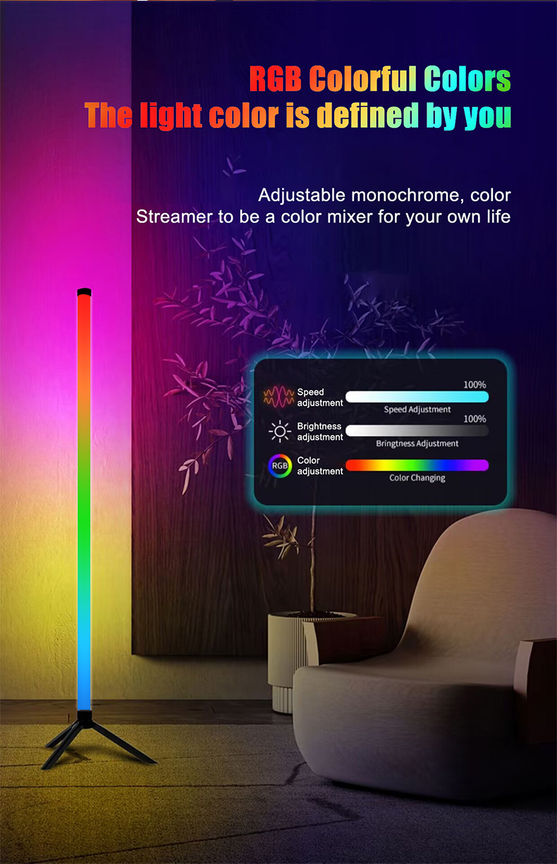 Floor-standing ambient light_Features