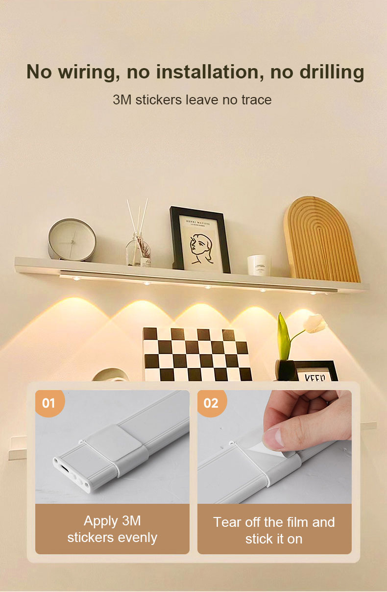 Human body sensing cat eye light strip_Features