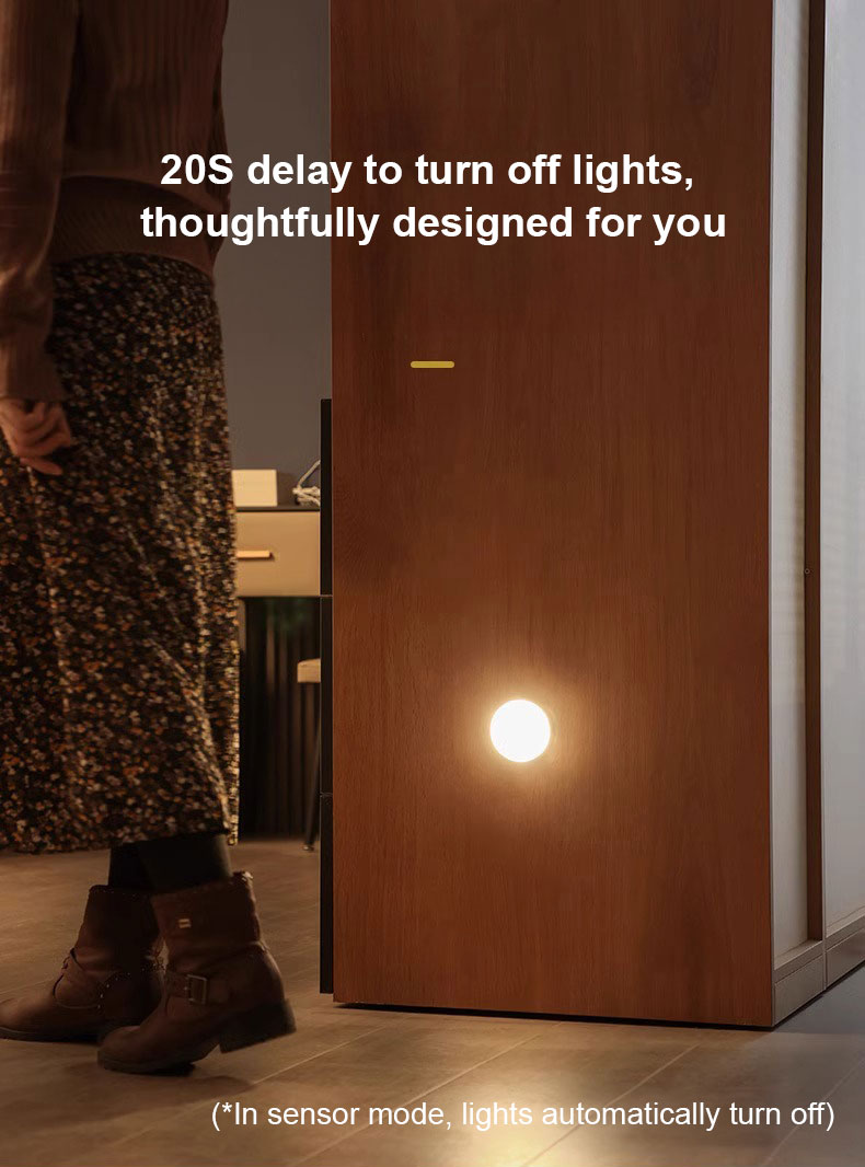 Human body sensor night light_Features