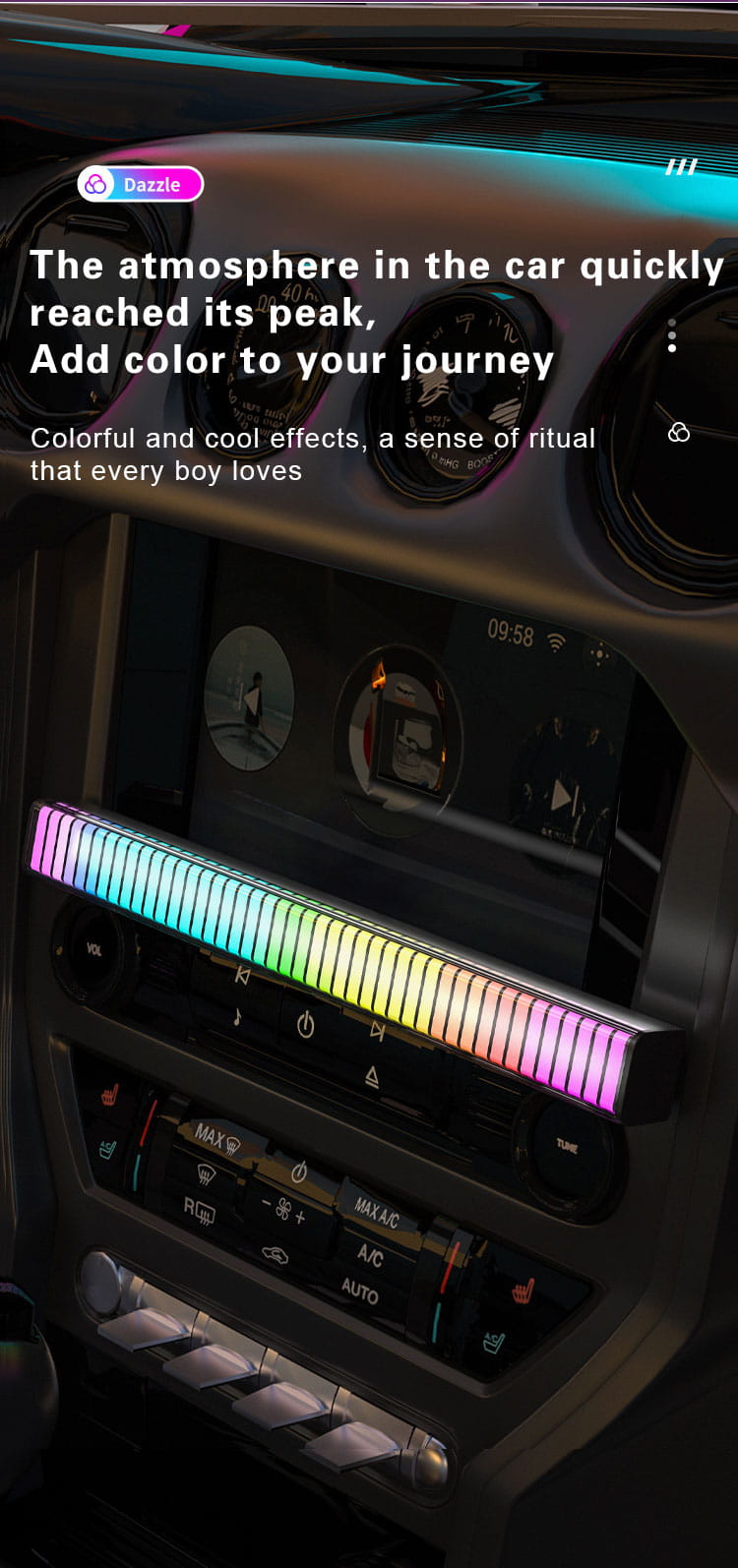 RGB Sound-Activated Music Rhythm Light_Features