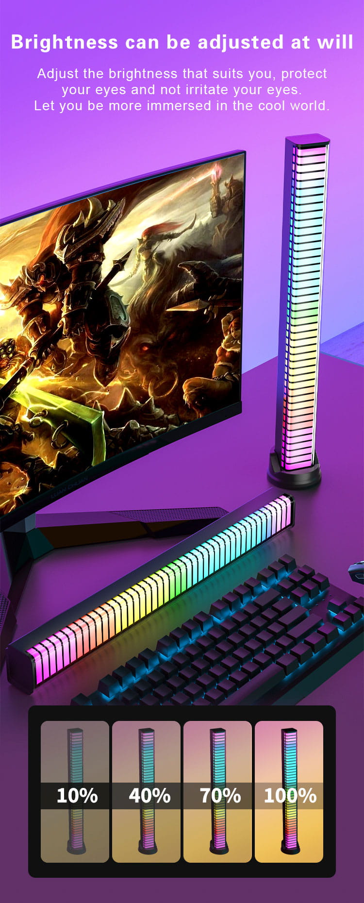 RGB Sound-Activated Music Rhythm Light_Features