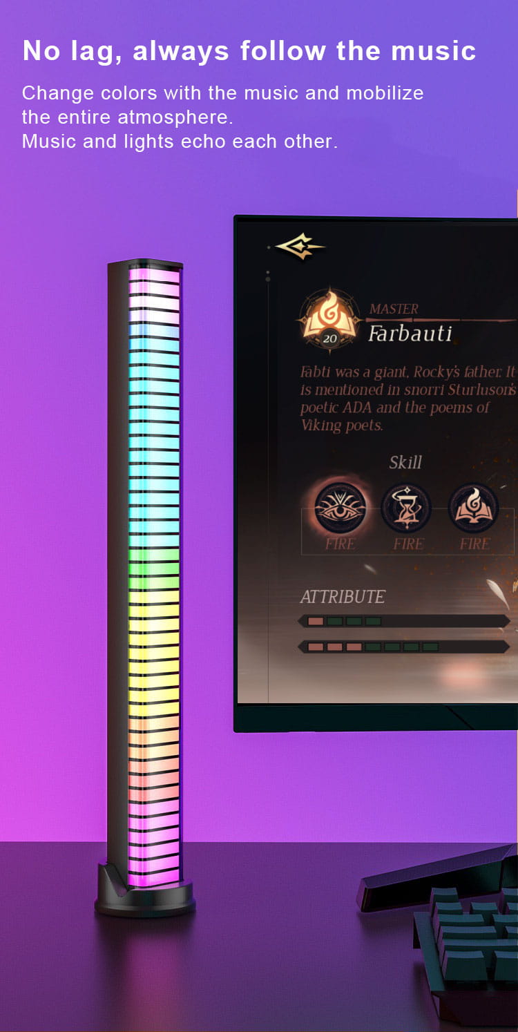RGB Sound-Activated Music Rhythm Light_Features