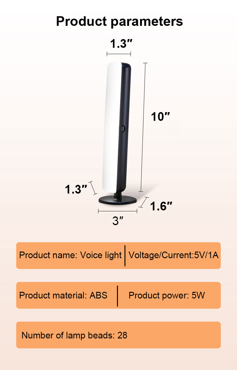 Intelligent voice controlled light_Features
