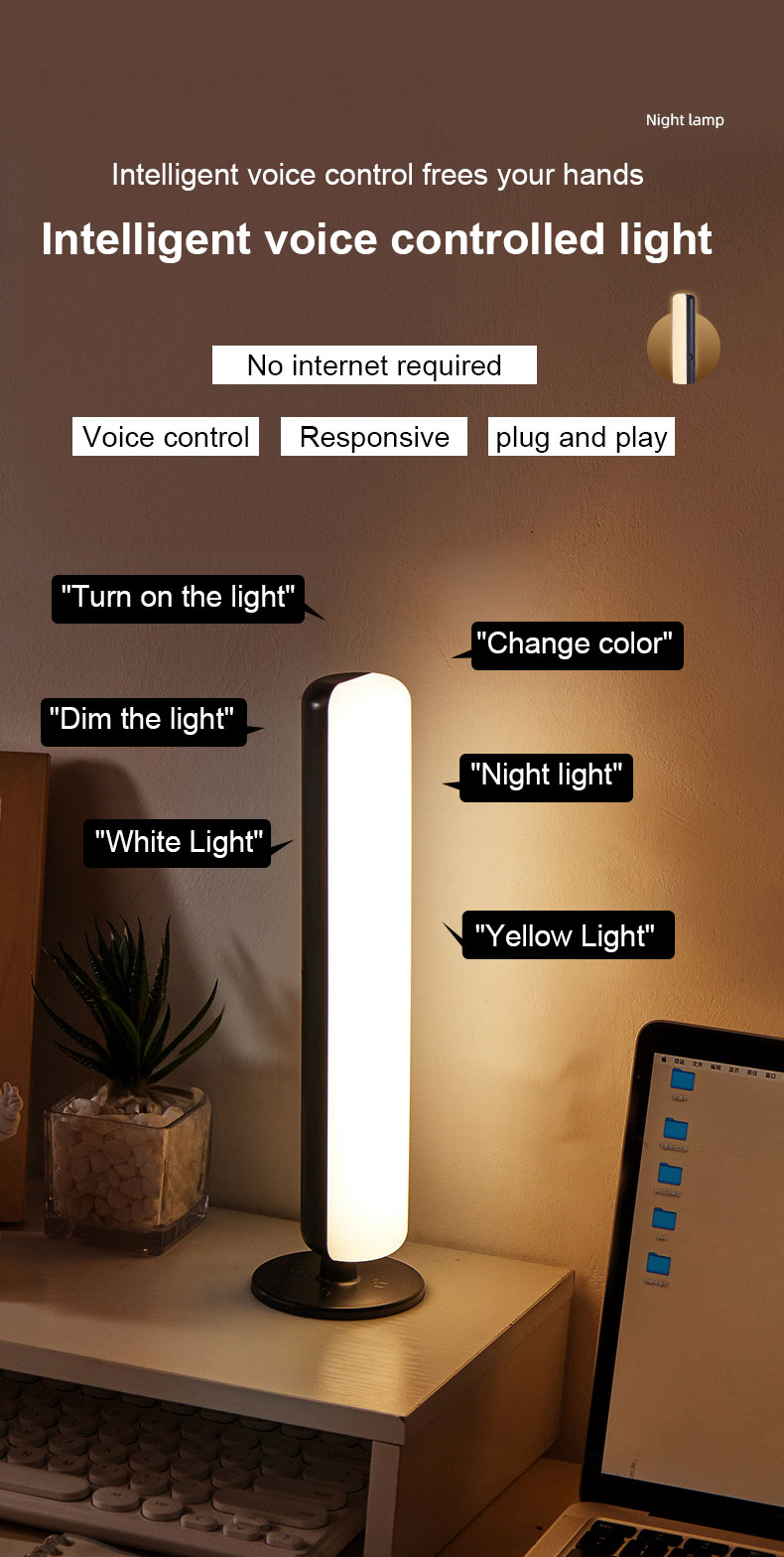 Intelligent voice controlled light_Features