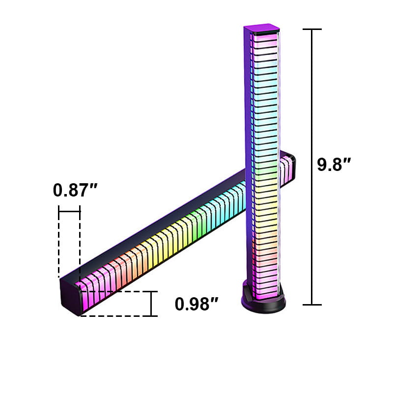 RGB Sound-Activated Music Rhythm Light