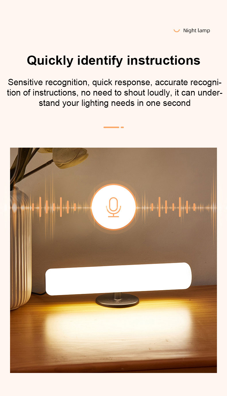 Intelligent voice controlled light_Features