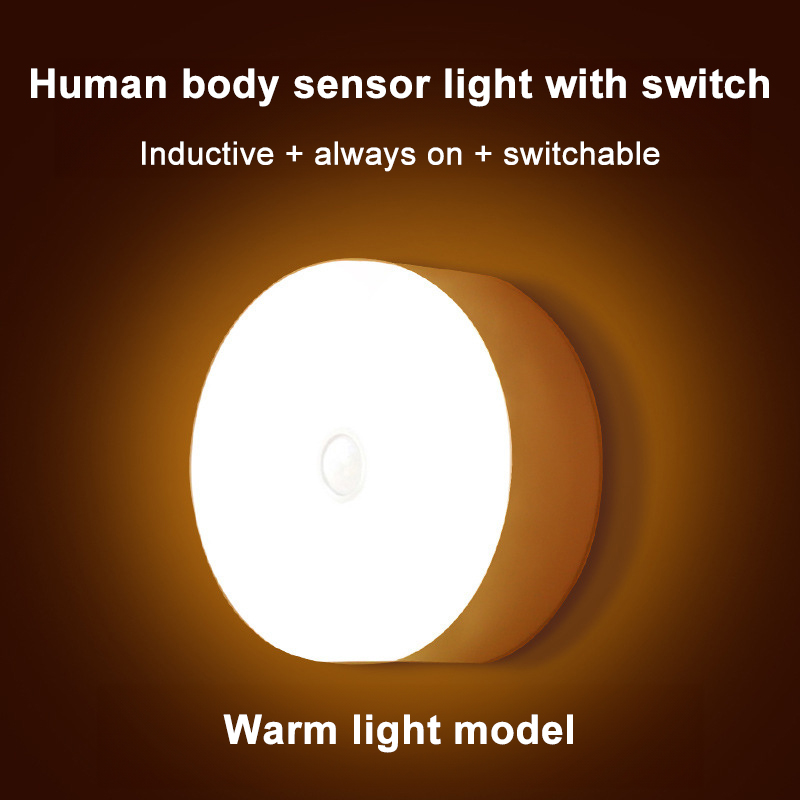 Human body sensor night light